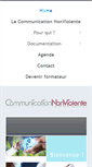 Mobile Screenshot of communicationnonviolente.be